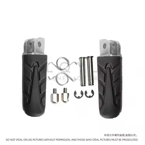 Motorcycle Front Footrests Foot Pegs For Honda CB600 98-06 CB500 400 100 750 For Varadero XL1000V NT