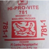 Pakan ikan Hiprovit 781-1 1sak20kg Berkualitas