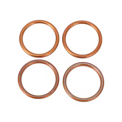 4Pcs Exhaust Muffler Pipe Gasket Seal for Honda Motorcycle CB650 VF750C VF1000 VF1100 CBR600RR CB900