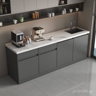 Operation Table Home Balcony Table Integrated Cabinet Wall-Mounted Company Office Coffee Machine Wat