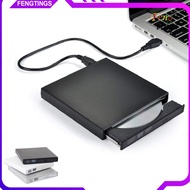 【F6】External USB 2.0 Combo DVD ROM Optical Drive CD VCD Reader Player for Laptop