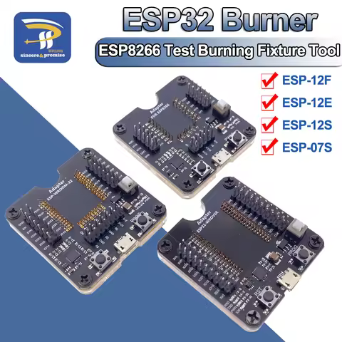 ESP8266 ESP-WROOM-32 ESP32-WROVER CH9102F Development Board Test Burning Fixture Tool Downloader for