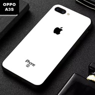 Softcase Glass Kaca Oppo A3s - K771 - Casing For Type Oppo A3s - Case Oppo - Case Oppo Mewah - Case Oppo A3s - Softcase Oppo A3s - Pelindung Hp Oppo A3s