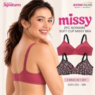 Avon Winnie Nonwire 2pc Soft Cup Bra Size 32A - 38B
