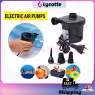 LYCOTTEᵐʸ PORTABLE ELECTRIC AC AIR INFLATION PUMP INFLATE DEFLATE FOR POOL BED MATTRESS