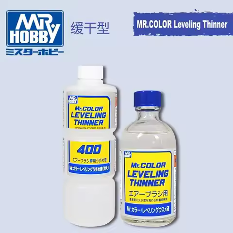 Mr.Hobby T106/T108 MR.COLOR Leveling Thinner 110ML/400ML Oil Thinner for Model Hobby Paint Retard Dr
