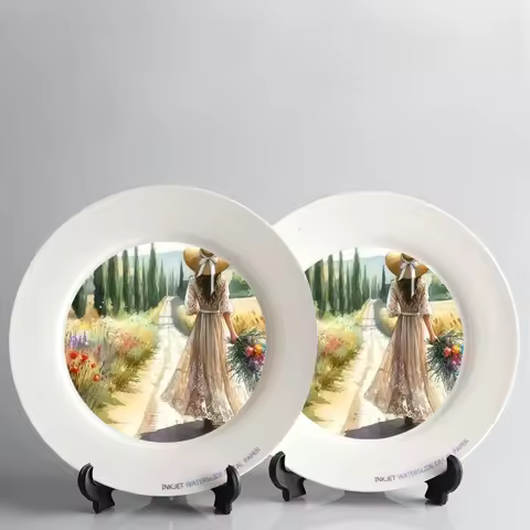 For Glass Ceramics Cup A4 Size Paper 10 Sheets Water Slide Transfer Paper Laser Film Free Waterslide