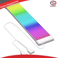สายต่อ PSU 8Pin 24Pin สำหรับ RGB ARGB คอมพิวเตอร์และไฟ LED สายเสริมสำหรับการเชื่อมต่อ RGB