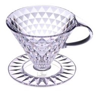 日本KEY COFFEE 鑽石濾杯 1~4人 錐型 散裝