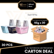VANZO 2 In 1 Bathroom Air Freshener (115g x 30 Pcs)