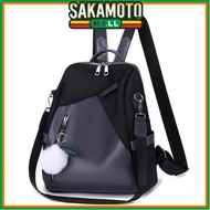 BACKPACK KOREAN WATERPROOF BLACK CROCELA TA759B5 BACKPACK FOR SCHOOL, COLLEGE, WORK, WOMEN, PREMIUM,