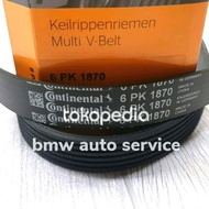Fan Belt bmw N42 N46 E46, E90, E87, E84, E83, 6Pk1870 Continental