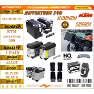 KTM ADVENTURE 390 FULL ALUMINIUM SIDE BOX HIGH QUALITY WATER PROOF CASES 30LITER 35 LITER 36LITER 38LITER