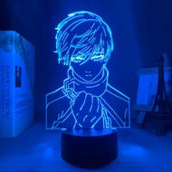 Led Night Light Manga Blue Lock Meguru Bachira for Hoom Decor Nightlight Birthday Gift Bedside Manga