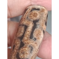 gaurantee 100% natural tibetan 9 eye old agate dzi bead.king of all dzi.