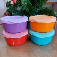 Tupperware Easy Click Cup Capacity 200 Ml. (1 Sheet) To Connect The Cover Is Tightly Tight.
