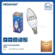 MEGAMAN 5W E14/E27 DIMMABLE/NON-DIMMABLE LED CANDLE BULB
