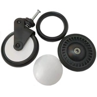 YOYO2+Baby Stroller Universal Wheel Stokke Yoyo3 Baby Stroller Tire Front Rear Wheel Stroller Spare 
