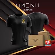 [READY STOCK] BAJU T SHIRT DRYFIT MICROFIBER BITCOIN LOGO 6IX FI9URE (T SHIRT LELAKI / UNISEX)