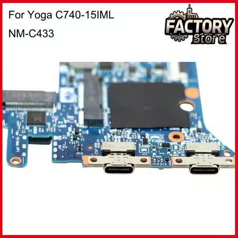 NM-C433 Laptop Motherboard For LENOVO YOGA C740-15IML I5-10210U 12G Notebook Mainboard Systemboard