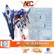 (Evo Monster) Waterslide Decal - MG 1/100 00 XN Raiser (Fluorescent) GN-0000+GNR-010/XN 00R Model Ki
