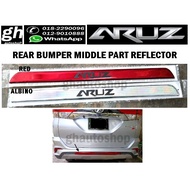 ARUZ rear bumper middle part reflector garnish