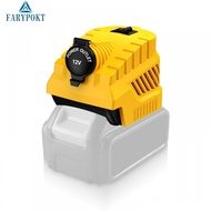 15-21V battery converter adapter charger USB port for Dewalt for DCB200 battery
