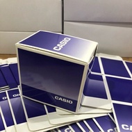 กล่องนาฬิกา CASIO สีน้ำเงิน กล่องกระดาษ-