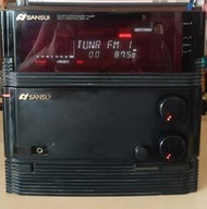 日本山水 SANSUI  T-X7   A-X7高級微型收音綜合擴大機 日本製(請詳閱內容)