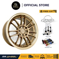 New Sport Rim RAYS RE30 15inch 15x7 8H100/114.3 ET35 Rim Baru Mr Wheel City Jazz Vios Yaris Almera M