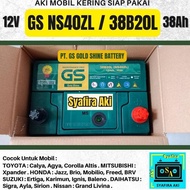 R Car Battery Honda Jazz, Brv, Mobilio, Freed Ns40Zl Gs Mf 12V 35Ah