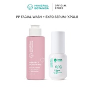 Mineral Botanica Bundle Peeling Solution Exfoliating Serum + Perfect Purifying Facial Wash | AHA BHA