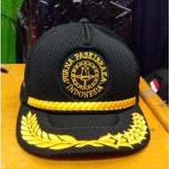 Indonesian flag-raising hat ppi hat/