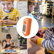 MELIFLUO For Flipper Zero Protective , Widget White/Orange Game Console Protective Cover,  Silicone 
