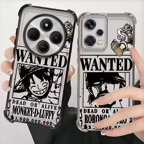 Anime Ones Pieces Soft Cover Phone Case for Xiaomi Redmi K80 5G 13C K80 Pro A5 A3X 14C A3