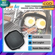 Neoflam Fika Grill Pan Non-Stick Ceramic Induction Grill Pan Square Grill Pan Foldable 20Cm Non-Stic