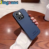 Jingsanc Cho Oppo RENO 14 5G vỏ điện thoại da Retro Da Vỏ Máy Ảnh Bảo Vệ Kinh Doanh bo góc vỏ lưng c