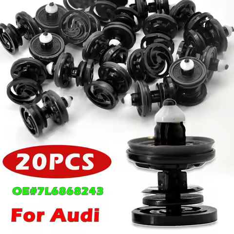 Car Door Trim Panel Card Clips interior Rivets Fasteners Accessories For Audi A1 8X A4 B8 A5 8T A6 A