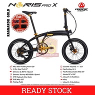 PreOrder Sepeda Lipat Pacific Noris Pro X Alloy 20 Inch Shimano 8