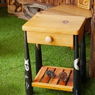 【訂製品】球棒床頭櫃 棒球魂罝物櫃