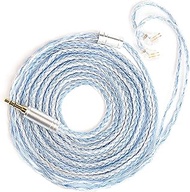 KBEAR ST16 Plus 2 Meter Detachable IEM Cable 16 Core 5N OCC Silver-Plated Long in-Ear Earphone Cable