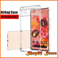 Google Pixel 6 Pixel 6A Pixel6 pro transparent shockproof case protects 4 corners