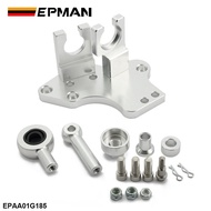 EPMAN Aluminum Shifter Cable Trans Transmission Bracket For H Series Swap EG DC2 EK Civic Si EPAA01G