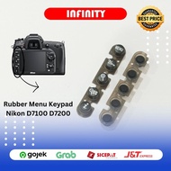 Nikon D7100 D7200 keypad menu Rubber