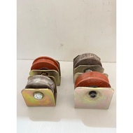 MERAH IRON WHEELS| RED WHEELS| 8V CAST IRON FENCE WHEELS