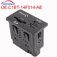 HOtnew AUX อินเตอร์เฟซเครื่องเสียงด้วยการ์ดรีดเดอร์ SD สำหรับ Ford Fusion Explorer F-150 Ranger C1BT