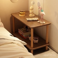 Solid Wood Bedroom Bedroom Small Side Narrow Cabinet Rental Room Small Bedside Household Bedside Cab