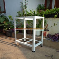Rak aquarium / Rak aquarium 2 susun / rak aquarium besi siku / rak serbaguna - ukuran T.80xP.50xL.30