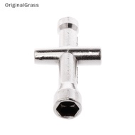 [OriginalGrass] 3D Printer Nozzle Tool 4 In1 M2 M2.5 M3 M4 Screw Nut Hexagonal Cross Wrench For E3D 