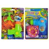 SPINNING TOP TOY / KIDS TOY SPINNING TOP GUN / SPIN SHOOTING GUN TOYS